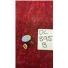Image 1 : 3 Gemstone Lot: Oval Opal Cabochon, Faceted Red Garnet, and Yellow-Green Gemstone