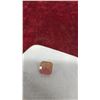 Image 3 : Pink and Orange Tourmaline Gemstone and Round Purplish Pink Rhodolite Garnet Gemstone