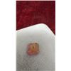 Image 6 : Pink and Orange Tourmaline Gemstone and Round Purplish Pink Rhodolite Garnet Gemstone
