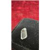 Image 7 : Round Pinkish-Orange Pyrope Garnet Gemstone, Octagon Green Tourmaline Gemstone and Very Light Blue