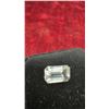 Image 8 : Round Pinkish-Orange Pyrope Garnet Gemstone, Octagon Green Tourmaline Gemstone and Very Light Blue