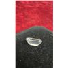 Image 9 : Round Pinkish-Orange Pyrope Garnet Gemstone, Octagon Green Tourmaline Gemstone and Very Light Blue