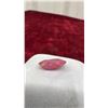 Image 4 : Oval Cabochon Red Gemstone and Purplish Pink Pear Shaped Rhodolite Garnet