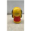 Image 7 : Vintage Tin Toy Lot: Tambourine, Spinning Top, Kaleidoscopes, Dog Bank, Safari Button Covers