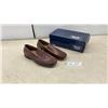 Image 1 : Denver Hayes Men's Brown Leather Loafers, Sz 11