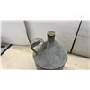 Image 4 : Antique Galvanized Steel Shotgun Cream Can and Milk Can with Bail Handle, Early 20th Century