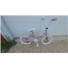 Image 1 : Huffy Disney Princess Royal Dreams Child's Bicycle, Pink and White 15"