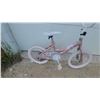 Image 4 : Huffy Disney Princess Royal Dreams Child's Bicycle, Pink and White 15"