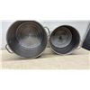 Image 3 : Set of 3 Cooking Pots Including Aluminum Turkey Fryer Pot and 2 Stainless Steel Stockpots with Lids
