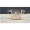 Image 3 : Indiana Glass Pyramid Pattern Depression-Era Creamers, Sugar Bowl, and Cobalt Tumbler