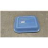 Image 3 : Vintage Jeannette Delphite Milk Glass Refrigerator Dish Lids, Set of 3