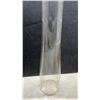 Image 9 : Vintage Aladdin Brass Oil Lamp With Glass Chimney, (Chimney Cracked), New Chimney in Box & Glass