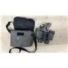 Image 4 : World War II Original U.S. Army Flashlight #TH 220 and Bushnell #13-7735 Binoculars