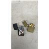 Image 4 : Zippo Bradford 2032695 Cut Case Lighter K-X-1, 1980 Free Spirit Lighter, Foster Lighter