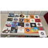Image 1 : 25-45 RPM Vinyl Records with Sleeves