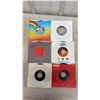 Image 5 : 25-45 RPM Vinyl Records with Sleeves