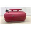 Image 2 : Wedco Red Portable Marine Gasoline Fuel Tank and Wooden Boat Paddle