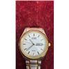 Image 16 : 2 Vintage Watches, 1 Ring Red Stone With Diamond Like Stones Gold Colour, and Men's Citizen Watch