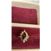 Image 3 : 2 Vintage Watches, 1 Ring Red Stone With Diamond Like Stones Gold Colour, and Men's Citizen Watch