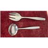Image 2 : Rogers Cutlery Stainless Serving Utensils and Stuart Silver-Plated Souvenir Spoons