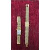 Image 6 : Invicta Watch, Unmarked Silver Bangle, Diamond Flower Earrings and 2 Gold Wittnauer Watches