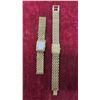 Image 7 : Invicta Watch, Unmarked Silver Bangle, Diamond Flower Earrings and 2 Gold Wittnauer Watches