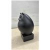 Image 2 : MUSEUM OF MODERN ART Black Cat Figurine 12" Tall & Faux Pumpkin