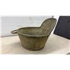 Image 4 : Vintage Rub-A-Tub Prov. Pat. No. 25762 Galvanized Metal Wash Tub with Soap Holder
