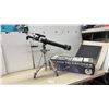 Image 1 : Meade Polaris Telescope, Tripod, Eyepiece, Finder Scope, & Original Package