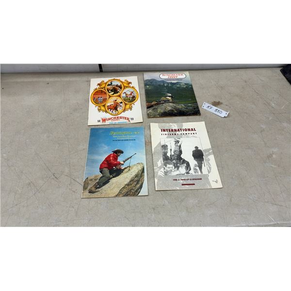 Winchester Codey 1973 & 1968 Sporting Arms & Ammunition Catalogs, Remington & International Firearm