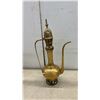 Image 7 : Brass Vases, Pitcher, & Bowl; Small Brass Bowl; Glass Grape Cluster; & More