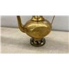 Image 8 : Brass Vases, Pitcher, & Bowl; Small Brass Bowl; Glass Grape Cluster; & More