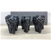 Image 8 : Carved Elephant Figures from India, Indian Folk Art Statues & Tin Box