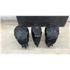 Image 9 : Carved Elephant Figures from India, Indian Folk Art Statues & Tin Box