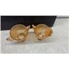 Image 3 : Carnival Glass Lot: Ruffled Bowl, Creamer & Sugar, 3 Small Bowls, 6 Plates, & More