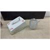 Image 10 : Ceramic Busts, Wall Pocket, Small Pitcher, Framed Tile, Honey Dish with DipperStrawberry Shortcake