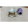 Image 4 : Ceramic Busts, Wall Pocket, Small Pitcher, Framed Tile, Honey Dish with DipperStrawberry Shortcake