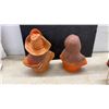 Image 6 : Ceramic Busts, Wall Pocket, Small Pitcher, Framed Tile, Honey Dish with DipperStrawberry Shortcake