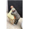Image 9 : Ceramic Busts, Wall Pocket, Small Pitcher, Framed Tile, Honey Dish with DipperStrawberry Shortcake