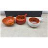 Image 5 : Assorted Pottery & Ceramics: 4 Brugal Coconut Cups, 2 Blue & Black Mugs, & More