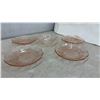 Image 5 : Pink Depression Glass & Carnival Glass Lot: Oval Platter, 5 Bowls, 4 Plates, 2 Compotes, & More