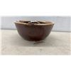 Image 10 : McCoy Pottery Acorn Pattern Ceramic Creamers, Planter, and Brown Glazed Bowl, Late 1940s-1950s
