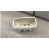 Image 8 : McCoy Pottery Acorn Pattern Ceramic Creamers, Planter, and Brown Glazed Bowl, Late 1940s-1950s