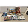 Image 1 : 9 Assorted 500 and 1000 Piece Jigsaw Puzzles Including Eurographics Amsterdam, Cobble Hill