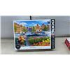 Image 5 : 9 Assorted 500 and 1000 Piece Jigsaw Puzzles Including Eurographics Amsterdam, Cobble Hill