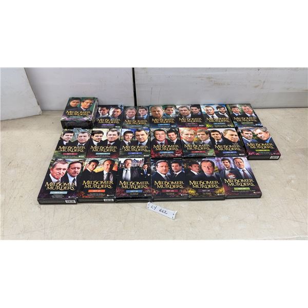 Midsomer Murders DVD Box Set Collection, Acorn Media, Sets 6 Through 25