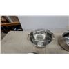 Image 5 : Assorted Stainless Steel Cookware Set with Glass Lids, Includes Pots, Saucepans, Frying Pan and Mor