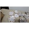Image 3 : Vintage Royal Albert "Petit Point" Bone China Set with Cups, Saucers, Plates, Creamer