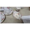 Image 5 : Vintage Royal Albert "Petit Point" Bone China Set with Cups, Saucers, Plates, Creamer