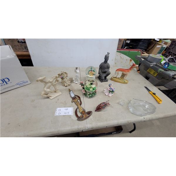 Terracotta Army Kneeling Warrior Replica Statue, Ceramic Fox Figurine, and More